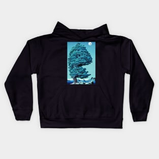 Colossal Whimsical Tree Kids Hoodie